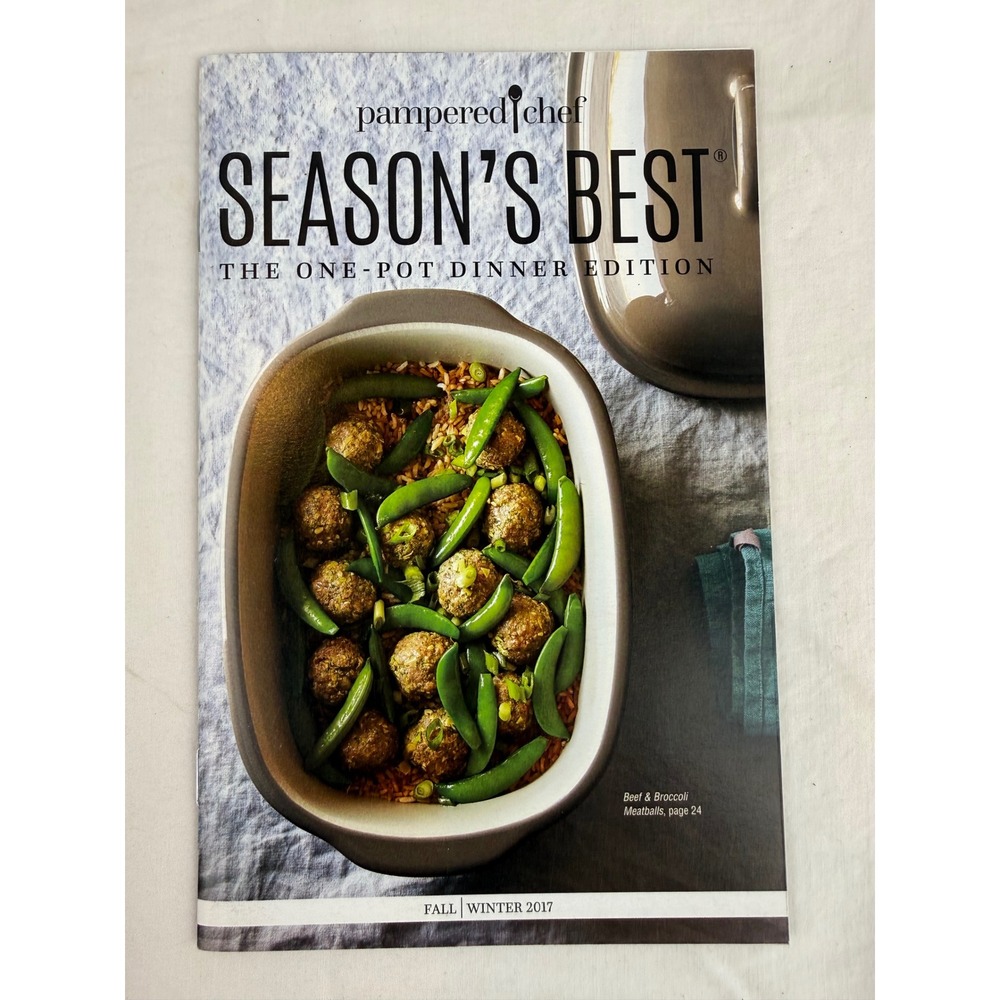 Pampered Chef Season's Best Recipe Booklets Lot of 6 2017-2020 Great Grilling - Picture 5 of 7